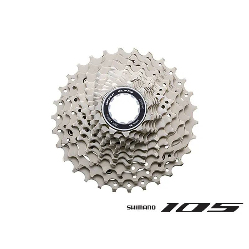 SHIMANO CS-R7100 105 12 SPEED CASSETTE 11-34T IN SILVER